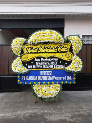 Papan Bunga Duka di Tambang Ayam