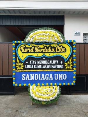 Papan Bunga Duka di Tambang Ayam